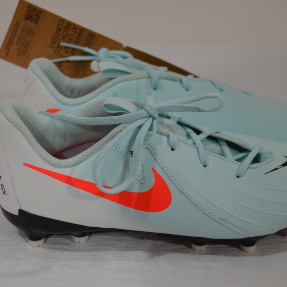 Nike JR Phantom GX II Academy FG/MG Mint/Atomic Red/Off Noir Size 5.5Y (New) - Picture 4 of 13